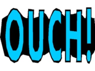 Sticker Custom Preview Image #069495 Health Medical Titles Ouch