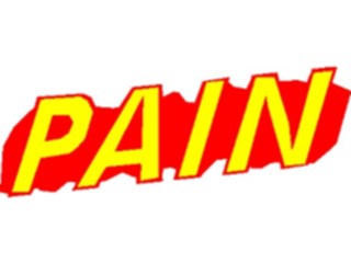 Sticker Custom Preview Image #069496 Health Medical Titles Pain