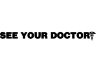 Sticker Custom Preview Image #069507 Health Medical Titles See Your Doctor1