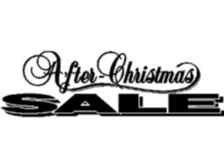 Sticker Custom Preview Image #069521 Holidays Advertising Christmas After Christmas Sale2