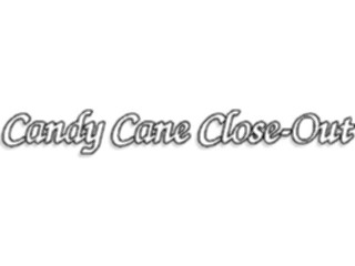 Sticker Custom Preview Image #069526 Holidays Advertising Christmas Candy Cane Close Out