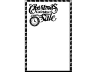 Sticker Custom Preview Image #069531 Holidays Advertising Christmas Christmas Countdown Frame