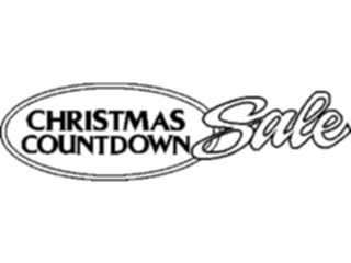 Sticker Custom Preview Image #069540 Holidays Advertising Christmas Countdown Sale