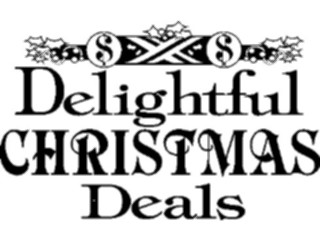 Sticker Custom Preview Image #069542 Holidays Advertising Christmas Delightful Christmas Deals