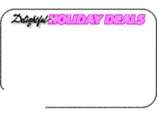 Sticker Custom Preview Image #069543 Holidays Advertising Christmas Delightful Holiday Deals