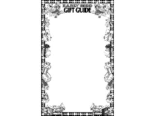 Sticker Custom Preview Image #069554 Holidays Advertising Christmas Gift Guide Frame