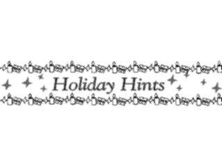 Sticker Custom Preview Image #069565 Holidays Advertising Christmas Holiday Hints3