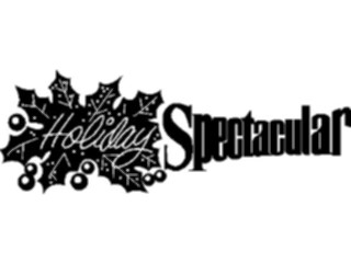 Sticker Custom Preview Image #069568 Holidays Advertising Christmas Holiday Spectacular