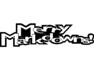 Sticker Custom Preview Image #069579 Holidays Advertising Christmas Merry Markdowns