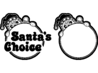 Sticker Custom Preview Image #069589 Holidays Advertising Christmas Santas Choice