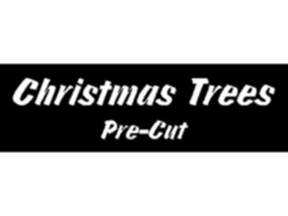 Sticker Custom Preview Image #069613 Holidays Advertising Christmas Trees Pre Cut