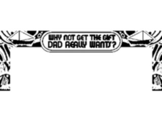 Sticker Custom Preview Image #069658 Holidays Advertising General Fathers Day Frame Top