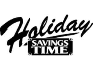 Sticker Custom Preview Image #069714 Holidays Advertising General Holiday Savings Time