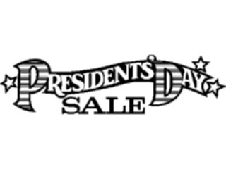 Sticker Custom Preview Image #069781 Holidays Advertising General Presidents Day Sale1