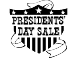 Sticker Custom Preview Image #069782 Holidays Advertising General Presidents Day Sale2