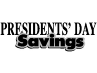 Sticker Custom Preview Image #069783 Holidays Advertising General Presidents Day Savings