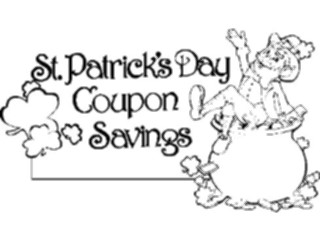 Sticker Custom Preview Image #069811 Holidays Advertising General St Pats Coupon Savings