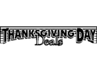 Sticker Custom Preview Image #069822 Holidays Advertising General Thanksgiving Day Deals