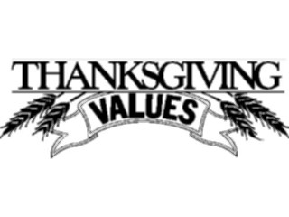 Sticker Custom Preview Image #069825 Holidays Advertising General Thanksgiving Values