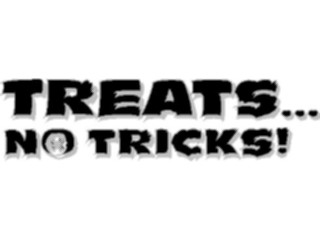 Sticker Custom Preview Image #069827 Holidays Advertising General Treats No Tricks