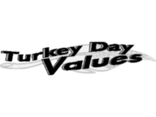 Sticker Custom Preview Image #069828 Holidays Advertising General Turkey Day Values