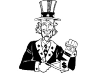 Sticker Custom Preview Image #069829 Holidays Advertising General Uncle Sam Cutting Prices