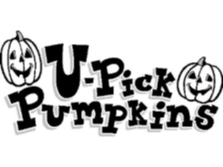 Sticker Custom Preview Image #069831 Holidays Advertising General U Pick Pumpkins