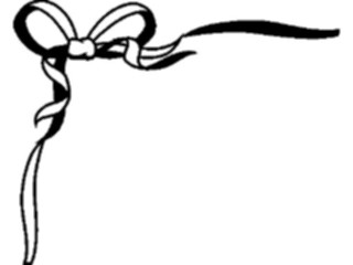 Sticker Custom Preview Image #070008 Holidays Christmas General Bow Corner