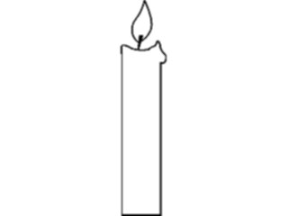 Sticker Custom Preview Image #070031 Holidays Christmas General Candle10