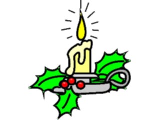 Sticker Custom Preview Image #070039 Holidays Christmas General Candle18