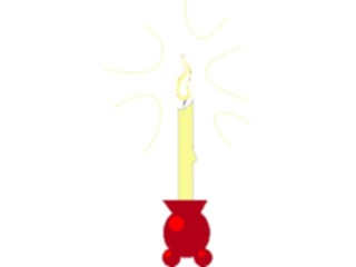 Sticker Custom Preview Image #070051 Holidays Christmas General Candle30