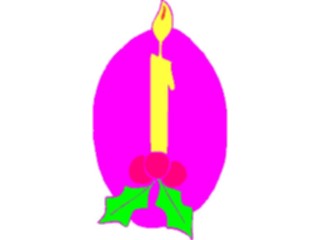 Sticker Custom Preview Image #070053 Holidays Christmas General Candle32