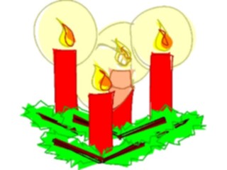 Sticker Custom Preview Image #070077 Holidays Christmas General Candles03