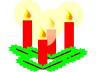Sticker Custom Preview Image #070079 Holidays Christmas General Candles05