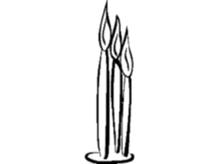 Sticker Custom Preview Image #070081 Holidays Christmas General Candles07