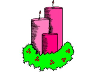 Sticker Custom Preview Image #070084 Holidays Christmas General Candles10