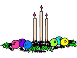 Sticker Custom Preview Image #070090 Holidays Christmas General Candles16