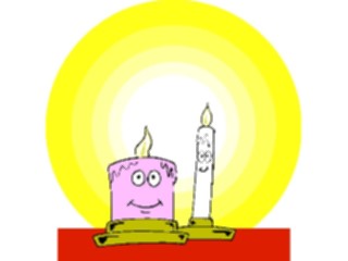 Sticker Custom Preview Image #070096 Holidays Christmas General Candles Happy