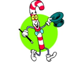 Sticker Custom Preview Image #070131 Holidays Christmas General Candy Cane Dancing