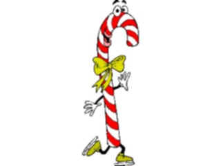 Sticker Custom Preview Image #070134 Holidays Christmas General Candy Cane Happy