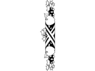 Sticker Custom Preview Image #070181 Holidays Christmas General Christmas Apples Border