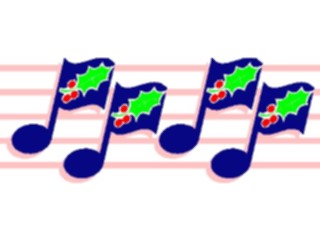 Sticker Custom Preview Image #070336 Holidays Christmas General Musical Notes