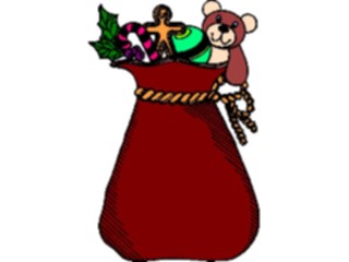 Sticker Custom Preview Image #070500 Holidays Christmas Gifts Stockings Bagof Gifts6