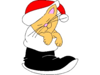Sticker Custom Preview Image #070530 Holidays Christmas Gifts Stockings Catina Boot