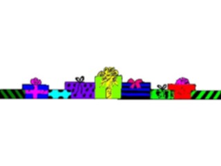 Sticker Custom Preview Image #070639 Holidays Christmas Gifts Stockings Gifts Border2