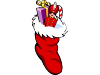 Sticker Custom Preview Image #070712 Holidays Christmas Gifts Stockings Stocking25