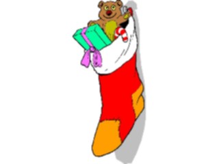 Sticker Custom Preview Image #070713 Holidays Christmas Gifts Stockings Stocking26