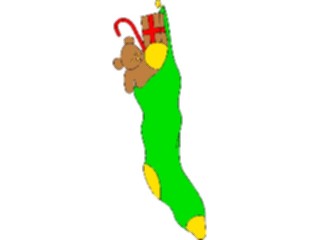 Sticker Custom Preview Image #070719 Holidays Christmas Gifts Stockings Stocking32