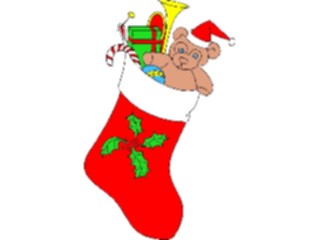Sticker Custom Preview Image #070720 Holidays Christmas Gifts Stockings Stocking33