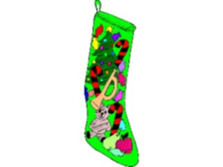 Sticker Custom Preview Image #070731 Holidays Christmas Gifts Stockings Stocking44
